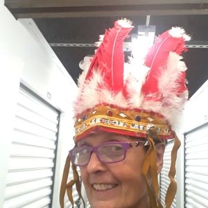 My childhood Vintage Headdress 1965